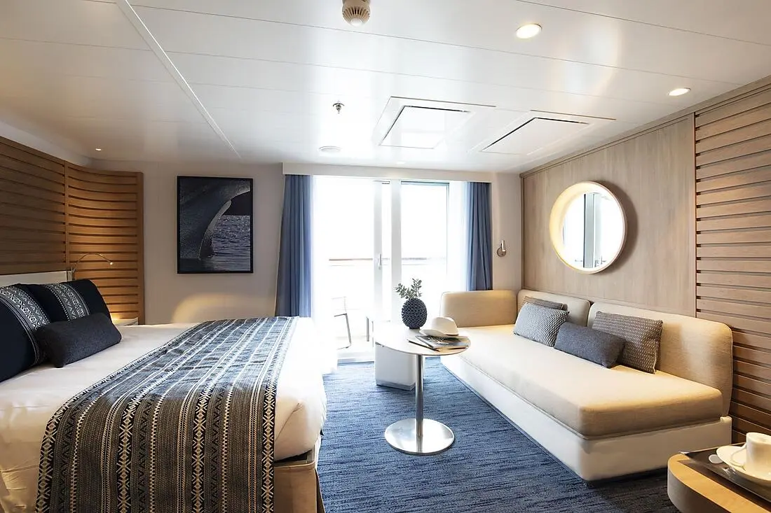 Deluxe Suite in the PONANT Explorer accommodation range