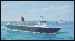 Cunard Queens Grill  Mary 2 QM 2