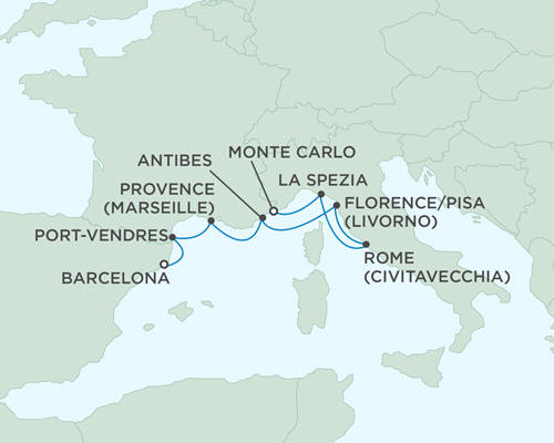 Deluxe Honeymoon Cruises Seven Seas Mariner May 27 June 4 2025 - 8 Days