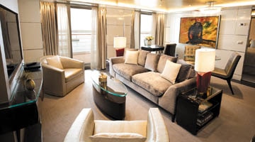 Seven Seas Explorer Explorer Suite accommodation