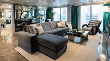 Seven Seas Explorer Grand Suite accommodation