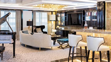 Seven Seas Explorer Regent Suite accommodation