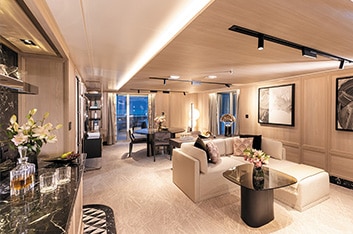 Seven Seas Grandeur Signature Suite accommodation
