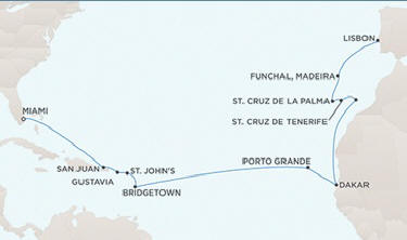 7 Seas Luxury Cruises - Regent Seven Seas Mariner October 13 November 3 - 21 Days