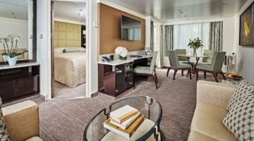 Seven Seas Navigator Navigator Suite accommodation
