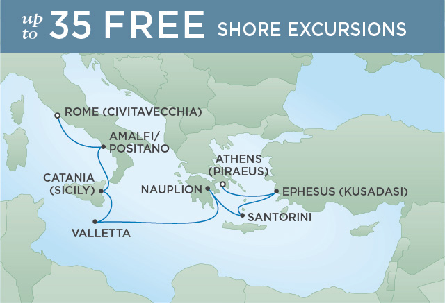 7 Seas Luxury Cruises ANCIENT RUINS, LEGENDARY CITIES | 8 NIGHTS | DEPARTS SEP 08, 2024 | Seven Seas Voyager