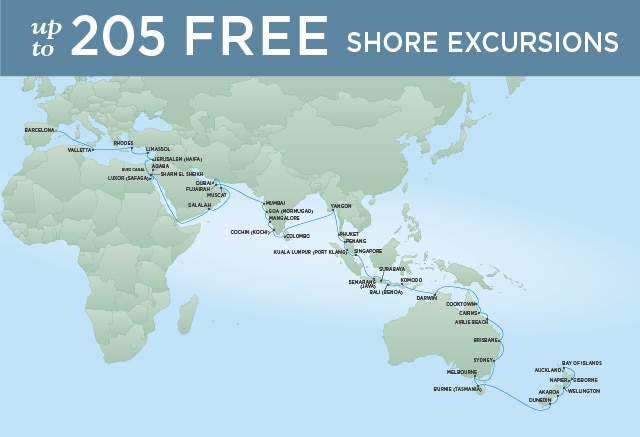 7 Seas Luxury Cruises GRAND SPICE ROUTE QUEST - November 6 2025 January 21 2025