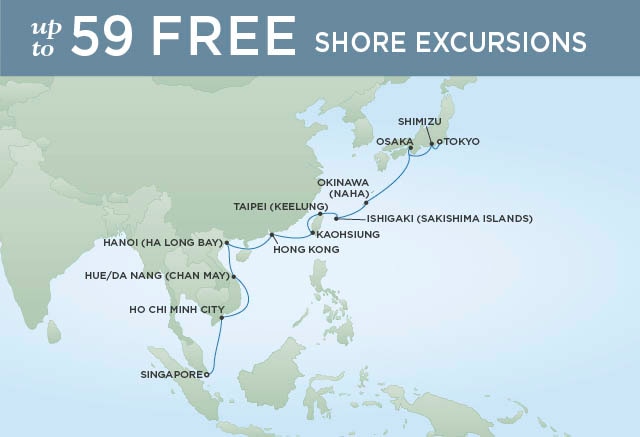 Regent Seven Seas Explorer Cruises, World Cruise RSSC