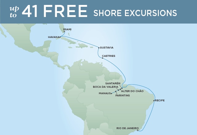 7 Seas Luxury Cruises CHRISTMAS IN THE AMAZON - December 15 2025 January 5 2025 - 21 Days