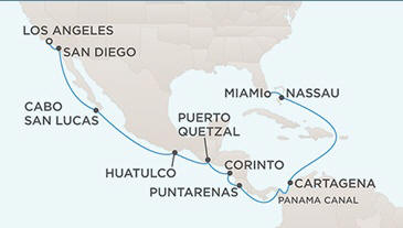 Deluxe Honeymoon Cruises Regent Seven Seas Mariner November 3-19 2014 - 16 Days