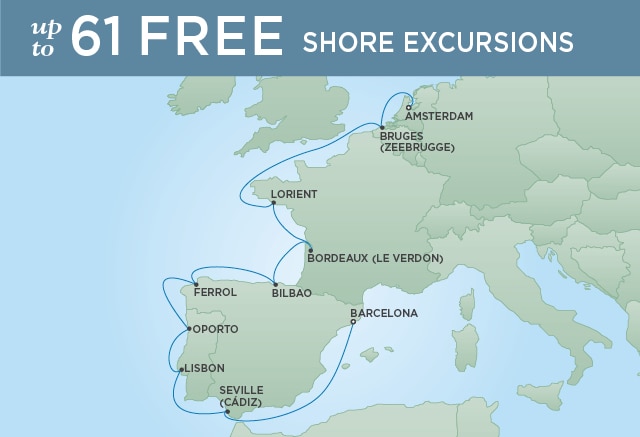 7 Seas Luxury Cruises EMPHATICALLY EUROPE - August 17-28 2025