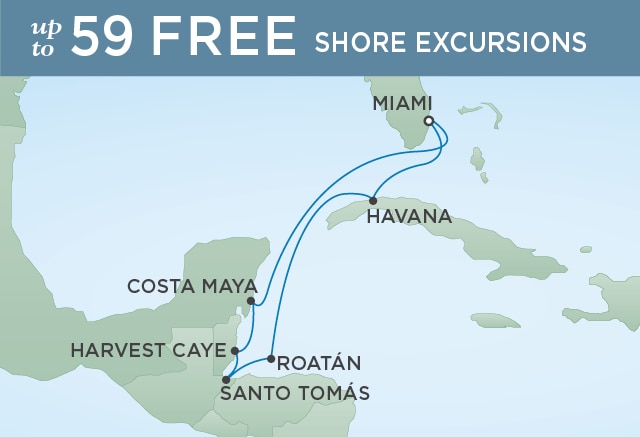 7 Seas Luxury Cruises PRIVATE ISLANDS-SECRET SHORES February 15-23 2025 - 8 Days