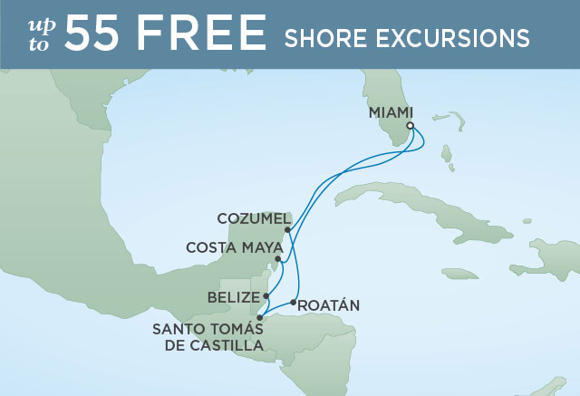 Itinerary Map Regent Seven Seas Splendor Cruises, World Cruise RSSC