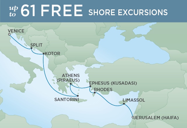 7 Seas Luxury Cruises THE GRANDEUR OF GREECE - May 13-23 2025