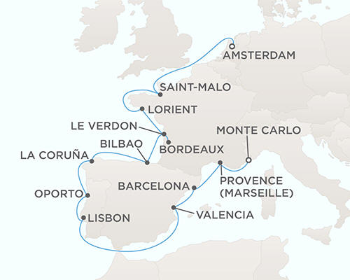 Deluxe Honeymoon Cruises Regent Seven Seas Voyager September 30 October 14 2014 - 14 Days