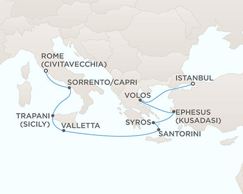 Radisson Seven Seas Voyager Cruises October 21-31 2021 - 10 Days