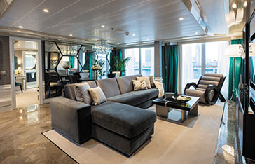 Seven Seas Splendor Grand Suite accommodation