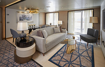 Seven Seas Splendor Splendor Suite accommodation