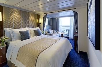 Seven Seas Voyager Concierge Suite accommodation