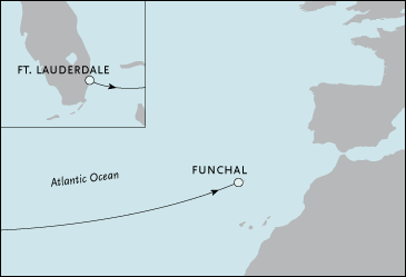Fort Lauderdale to Funchal, Madeira