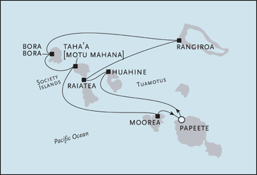 Croisire de Rve tout-inclus Regent Seven Seas Croisires - RSSC Paul Gauguin 2024