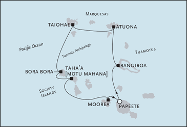 Radisson Seven Seas Cruises - RSSC Paul Gauguin 2025
