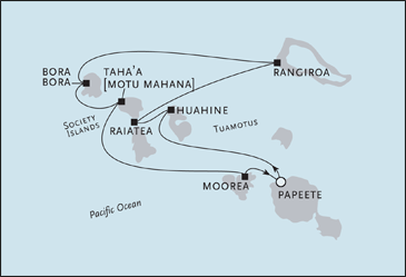 7 Seas Luxury Cruises Regent Seven Seas  - RSSC Paul Gauguin