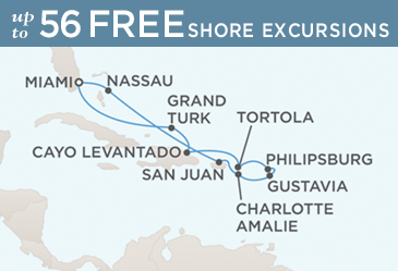 Cruise Single-Solo Balconies and Suites Regent Navigator Map November 18-29 2013 - 11 Nights