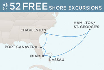 Deluxe Honeymoon Cruises Regent Navigator Map April 11-21 2014 - 10 Days