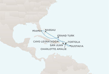 Cruise Single-Solo Balconies and Suites Route Map Single-Solo  Balconies-Suites Regent CRUISE Navigator RSSC