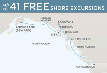 Deluxe Honeymoon Cruises Route Map Honeymoon Regent Navigator RSSC 2027 July 10-17 2027 - 7 Days
