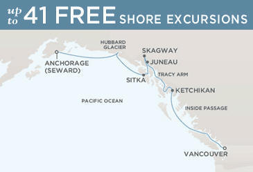 Deluxe Honeymoon Cruises Route Map Honeymoon Regent Navigator RSSC 2027 June 12-19 2027 - 7 Days