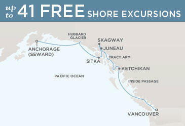 Deluxe Honeymoon Cruises Route Map Honeymoon Regent Navigator RSSC 2027 August 7-14 2027 - 7 Days