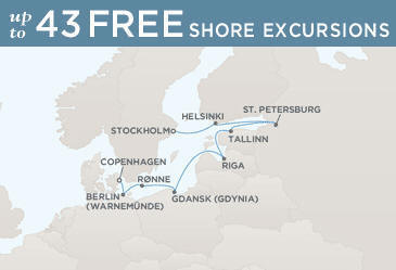 Deluxe Honeymoon Cruises Route Map Honeymoon Regent Voyager RSSC July 1-11 2027 - 10 Days