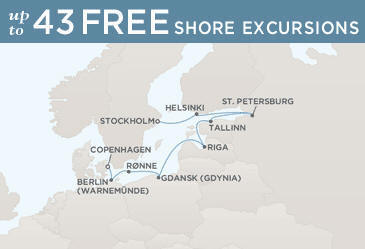 Cruise Single-Solo Balconies and Suites Route Map Single-Solo  Balconies-Suites Regent CRUISE Voyager RSSC July 18-28 2013 - 10 Nights