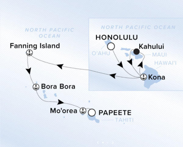 Ritz-Carlton Evrima Cruise Map 2026