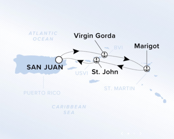 Ritz-Carlton Evrima Cruise Map 2026