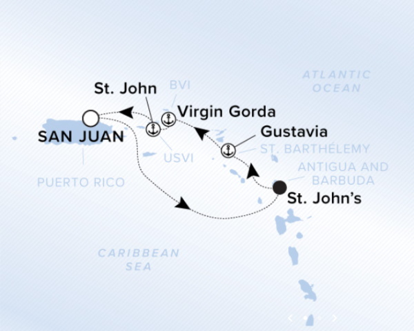 Ritz-Carlton Evrima Cruise Map 2026