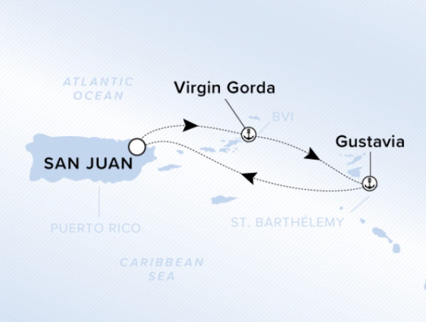 Ritz-Carlton Evrima Cruise Map 2026