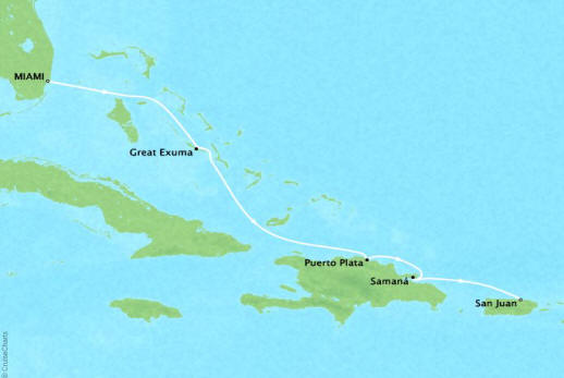 Ritz-Carlton Yacht Cruises MAP 2027 Ilma Itinerary 2027