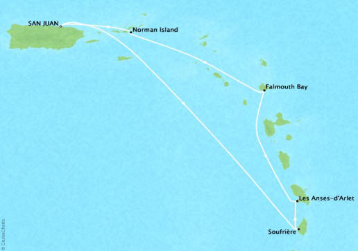 Ritz-Carlton Yacht Cruises MAP 2027 Ilma Itinerary 2027