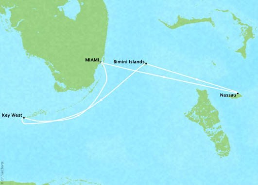 Ritz-Carlton Yacht Cruises MAP 2027 Ilma Itinerary 2027