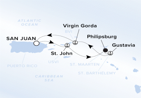 11250103 map.  Ritz-Carlton Yacht Evrima Collection Cruise 2025 - Email us now - Best Deal