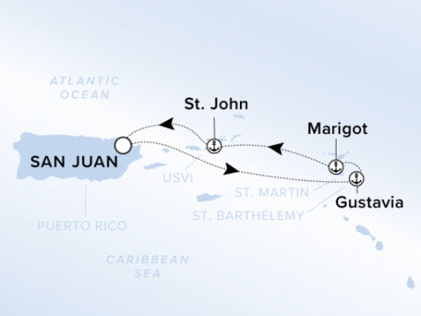 Ritz Carlton Ilma Cruise Map 2026