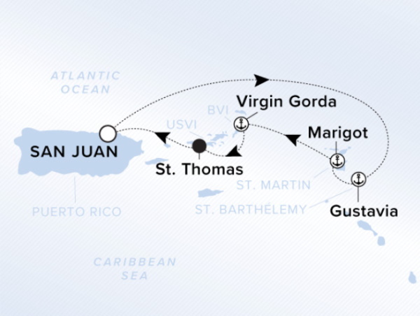 Ritz Carlton Ilma Cruise Map 2026