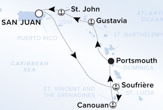 Ritz Carlton Ilma Cruise Map 2026