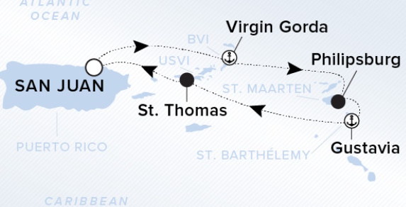 Ritz Carlton Ilma Cruise Map 2026