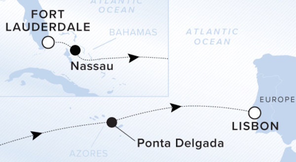 Ritz Carlton Ilma Cruise Map 2026