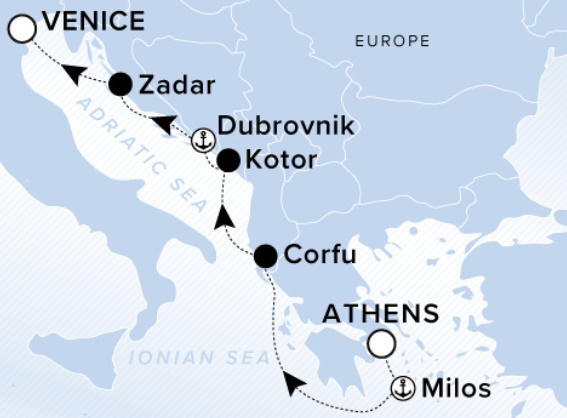 Ritz Carlton Ilma Cruise Map 2026