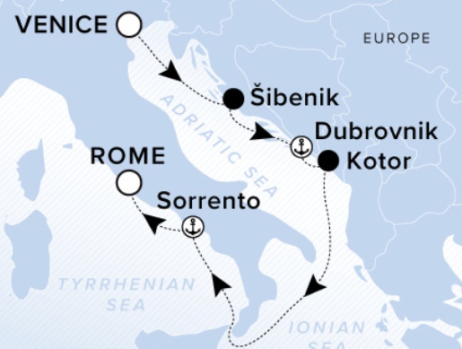 Ritz Carlton Ilma Cruise Map 2026